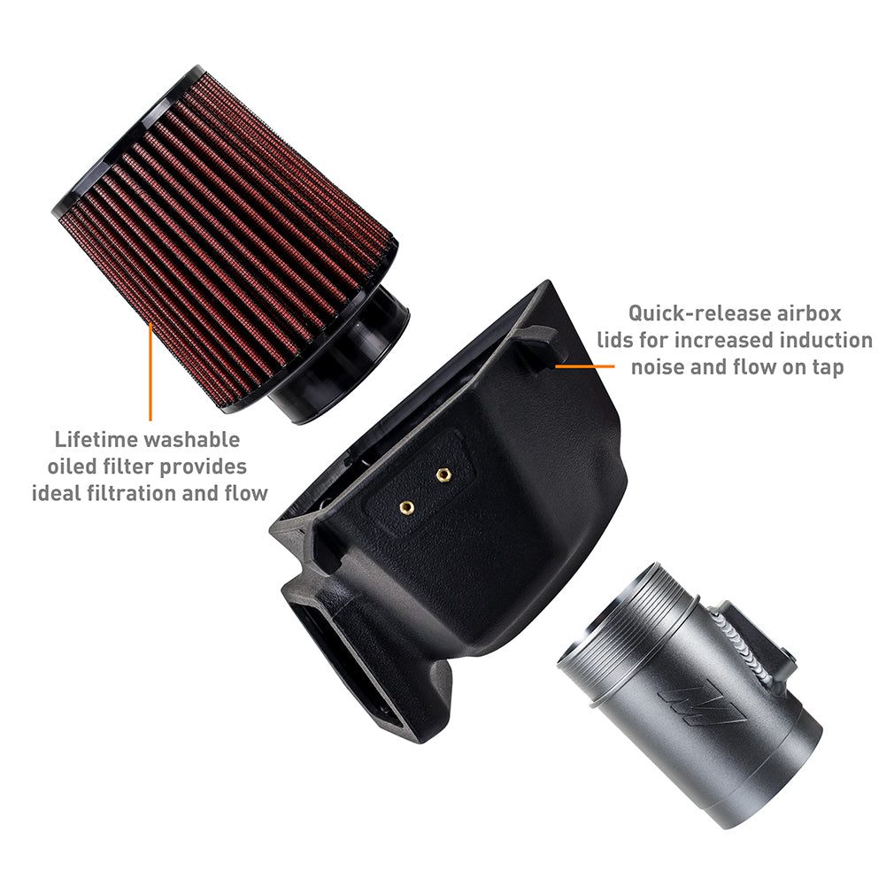 Mishimoto 2023+ Nissan Z Performance Intake (Modular Rotomold) - MMAI-Z-23X for 2023-2025 Nissan Z - close-up