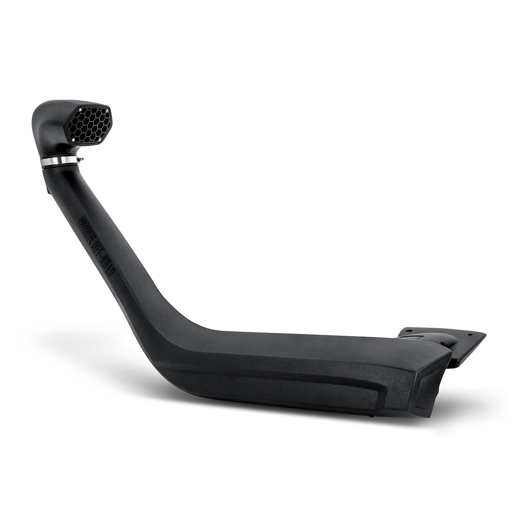 Mishimoto 21+ Bronco 2.7L Intake/Snorkel Bundle - Oiled Filter - MMB-BR27-21 for 2021-2026 Ford Bronco - installed view