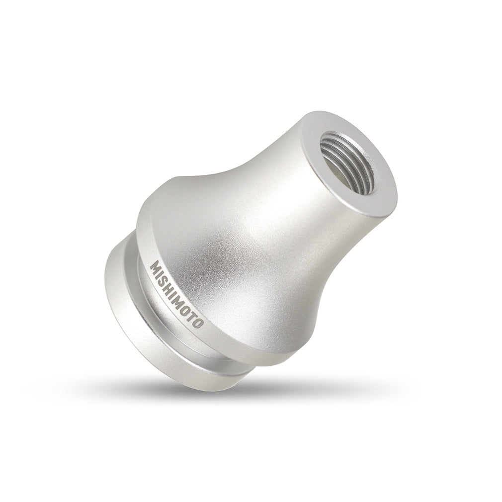 Mishimoto Shift Boot Cover + Retainer/Adapter Bundle M12x1.25 Silver - MMB-RECO-SL by Mishimoto - detail view