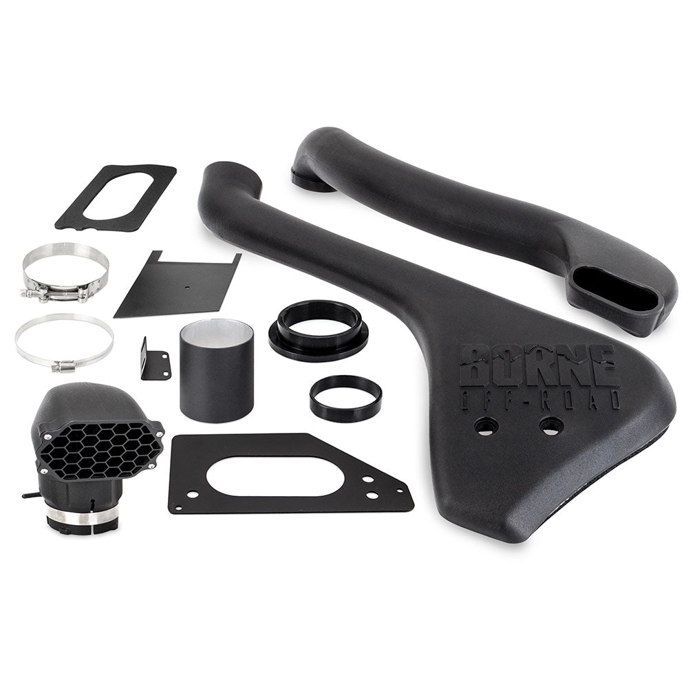 Mishimoto 2019+ Ford Ranger 2.3L Intake/Snorkel Bundle - Dry Filter - MMB-RGR-19DW for 2019-2023 Ford Ranger - detail view