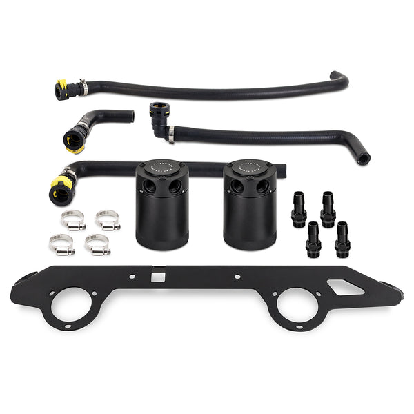 Mishimoto 2023+ Ford Bronco 2.7L Baffled Oil Catch Can System - MMBCC-BR27-23S
