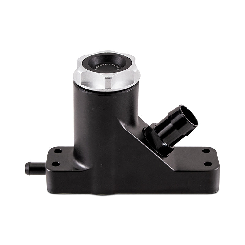 Mishimoto 2008-2010 Powerstroke Baffled Oil Catch Can Kit - MMBCC-F2D-08BE for 2008-2010 Ford F 250 - detail view