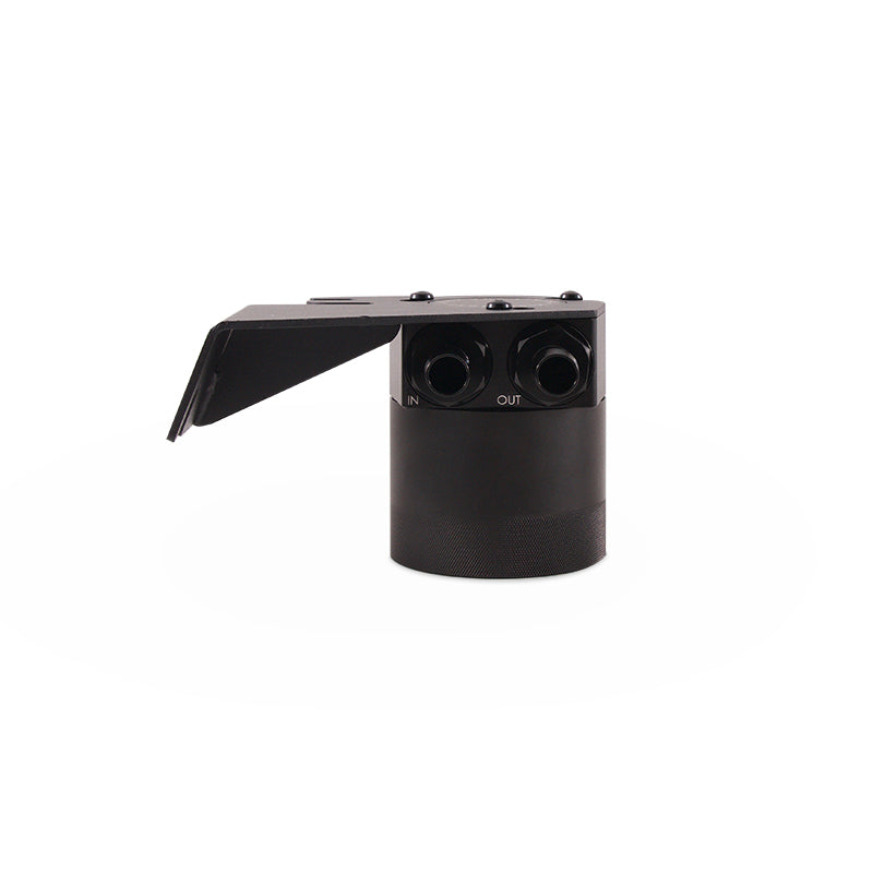 Mishimoto 11-16 Ford 6.7L Powerstroke Baffled Oil Catch Can Kit - MMBCC-F2D-11BE for 2011-2016 Ford F 250 - close-up