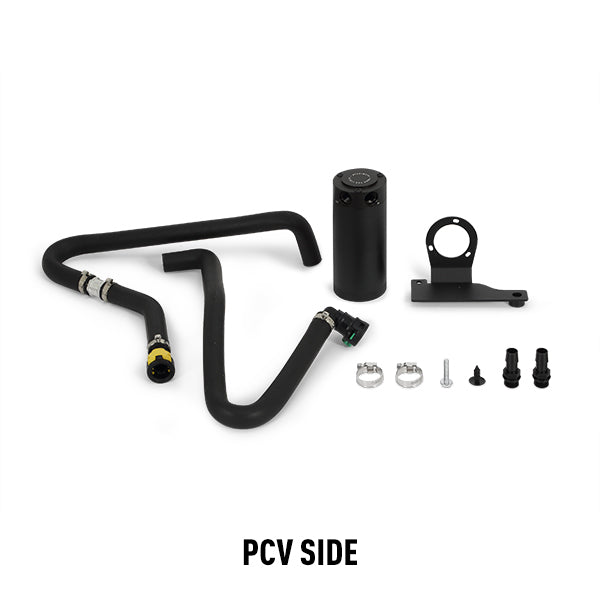 Mishimoto 11-14 Ford F-150 EcoBoost 3.5L Baffled Oil Catch Can Kit - Black - MMBCC-F35T-11SBE for 2011-2014 Ford F 150 - deta