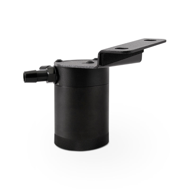 Mishimoto 19+ Ford Ranger Baffled Oil Catch Can Kit - Black - MMBCC-RGR-19PBE for 2019-2023 Ford Ranger - installed view