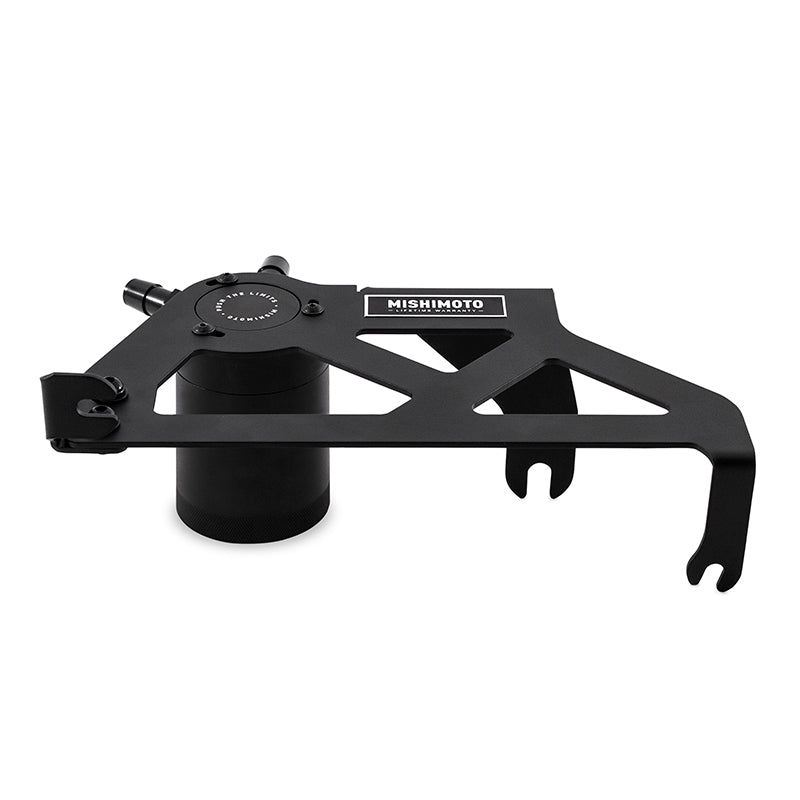 Mishimoto 12-18 Jeep Wrangler JK Baffled Oil Catch Can Kit - Black - MMBCC-WR6-12PBE2 for 2007-2018 Jeep Wrangler - detail vi