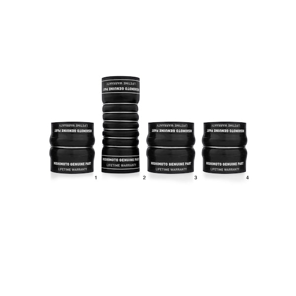 Mishimoto 07.5-09 Dodge 6.7L Cummins Boot Kit - MMBK-RAM-07BK for 2007-2009 Dodge Ram 2500 - close-up
