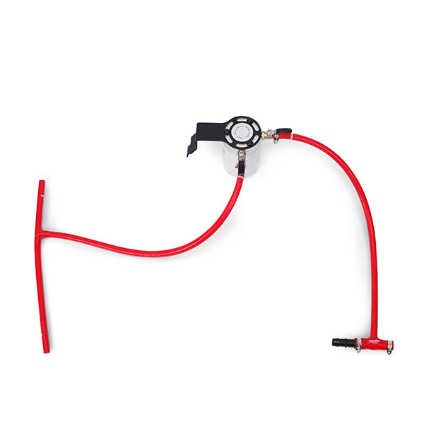 Mishimoto 03-07 Ford 6.0L Powerstroke Coolant Filtration Kit - Red - MMCFK-F2D-03RD for 2003-2007 Ford F 250 - angle view
