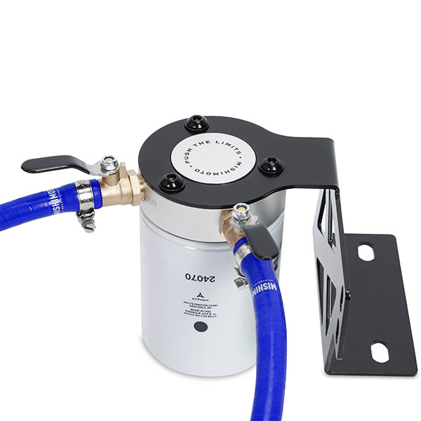 Mishimoto 08-10 Ford 6.4L Powerstroke Coolant Filtration Kit - Blue - MMCFK-F2D-08BL for 2008-2010 Ford F 250 - detail view