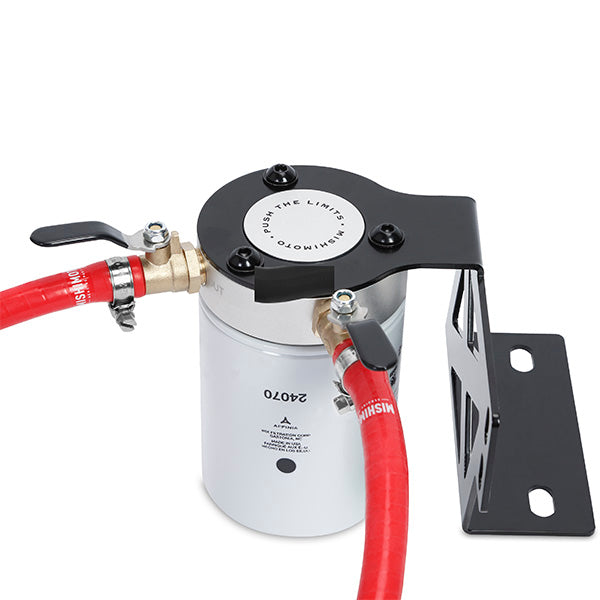 Mishimoto 08-10 Ford 6.4L Powerstroke Coolant Filtration Kit - Red - MMCFK-F2D-08RD for 2008-2010 Ford F 250 - detail view