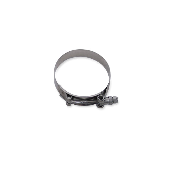 Mishimoto 1.5 Inch Stainless Steel T-Bolt Clamps - MMCLAMP-15 by Mishimoto - angle view