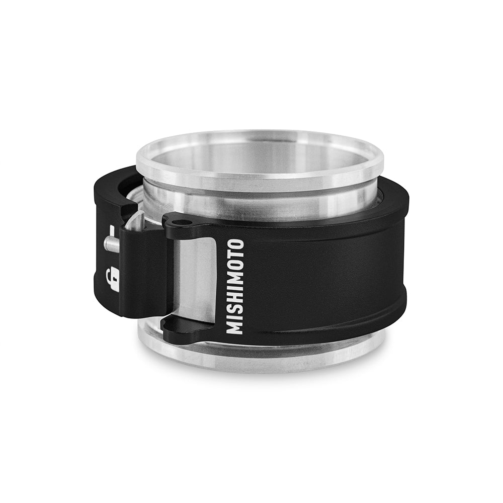 Mishimoto 2.5in Quick Release Clamp Assembly - Black - MMCLAMP-QD-25BK by Mishimoto - detail view