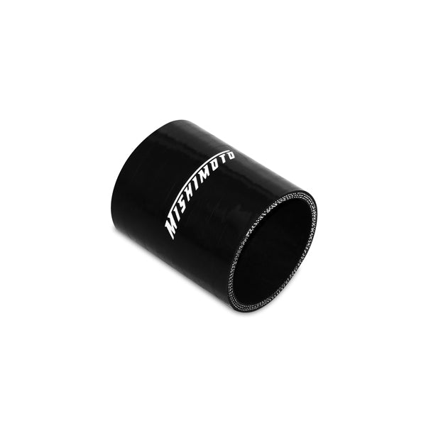 Mishimoto 2.25 Inch Black Straight Coupler - MMCP-225SBK by Mishimoto - angle view