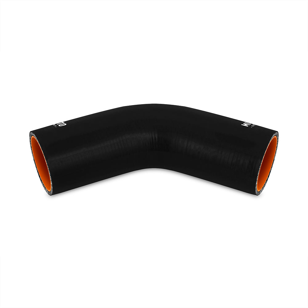 Mishimoto 2.5 Inch Black 45 Degree Coupler - MMCP-2545BK