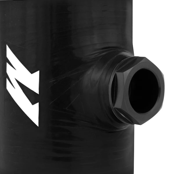 Mishimoto 2.5in Black Silicone Coupler w/ 1/8in NPT Bung - MMCP-25NPTBK by Mishimoto - detail view
