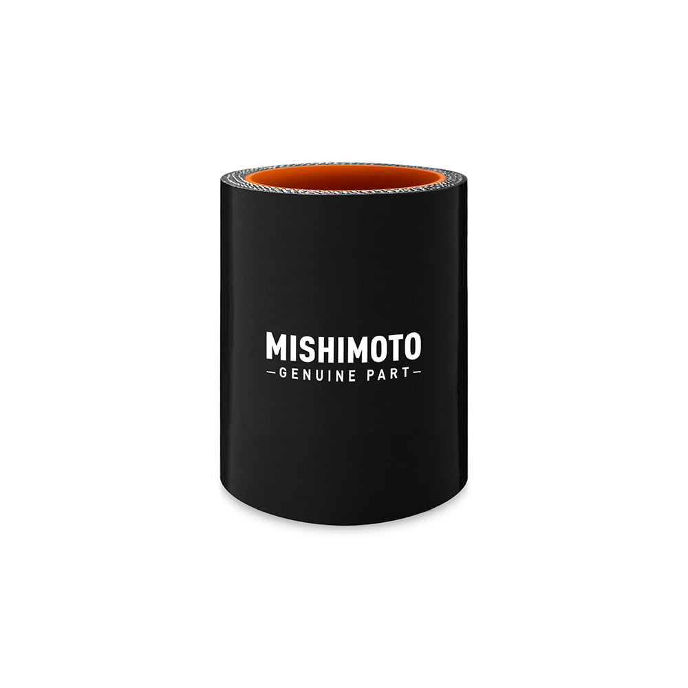 Mishimoto 4 Inch Straight Coupler - Black - MMCP-4SBK by Mishimoto - angle view