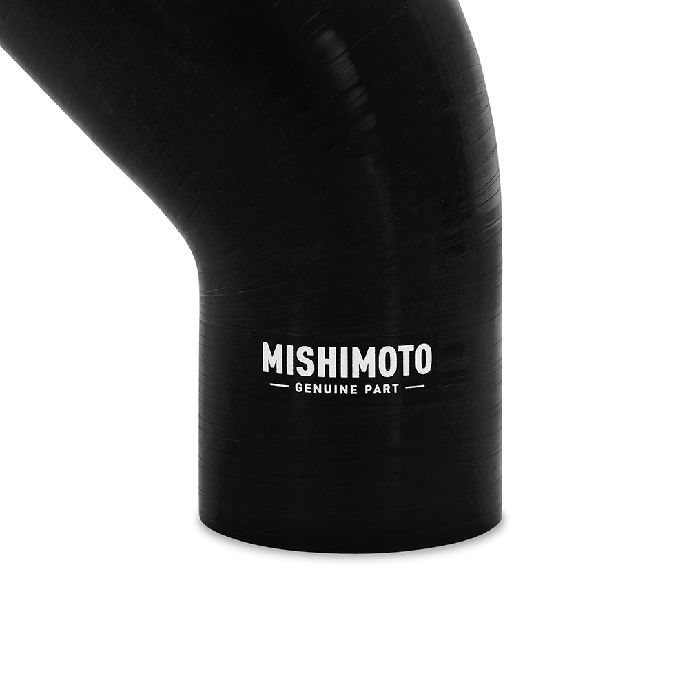 Mishimoto 2.5in to 3in 45 Degree Silicone Coupler - Black - MMCP-R45-2530BK by Mishimoto - detail view