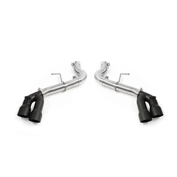 Mishimoto 2016+ Chevrolet Camaro 2.0T Quad-Tip Race Axle-Back Exhaust w/ Black Tips - MMEXH-CAM4-16AQTRBK for 2016-2024 Chevr