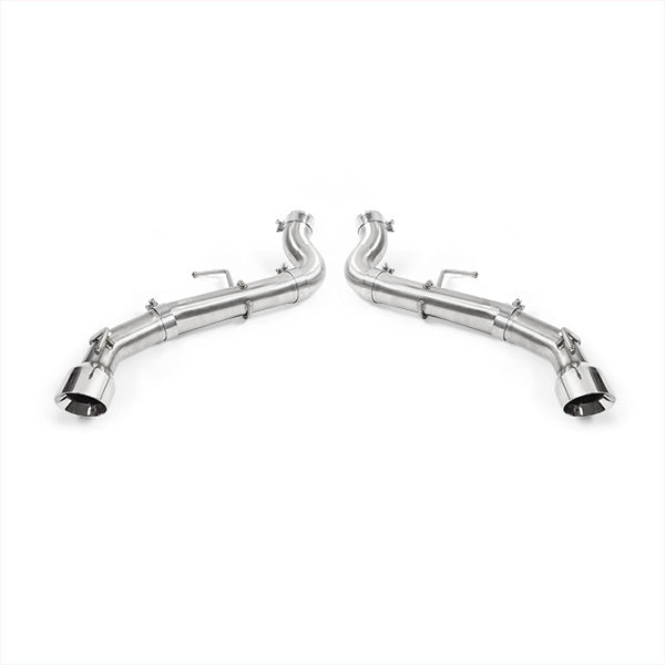 Mishimoto 2016+ Chevrolet Camaro SS Dual-Tip Race Axle-Back Exhaust w/ Polished Tips - MMEXH-CAM8-16ADTRP for 2016-2024 Chevr