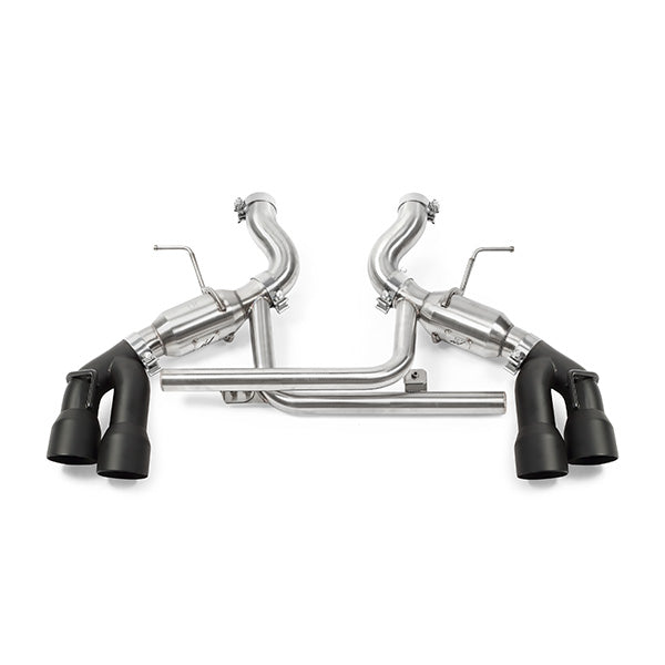 Mishimoto 2016+ Chevrolet Camaro SS Quad-Tip Pro Axle-Back Exhaust w/ Black Tips - MMEXH-CAM8-16AQTPBK for 2016-2024 Chevrole