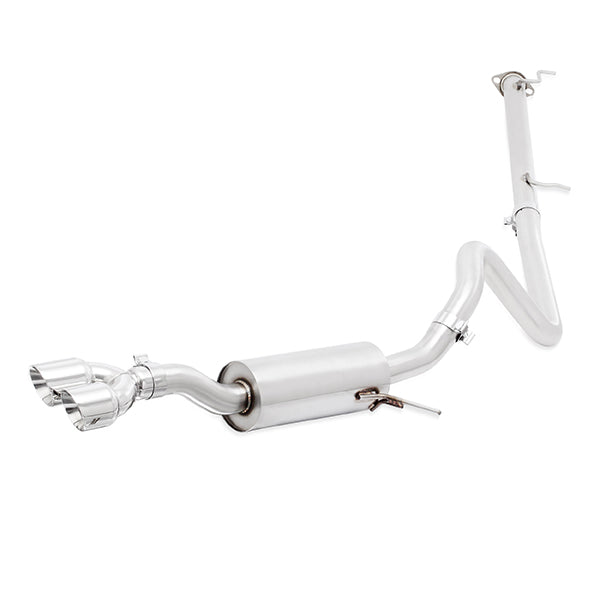 Mishimoto 14-18 Ford Fiesta ST 1.6L 2.5in Stainless Steel Cat-Back Exhaust w/ Polish Tips - MMEXH-FIST-14P for 2014-2019 Ford