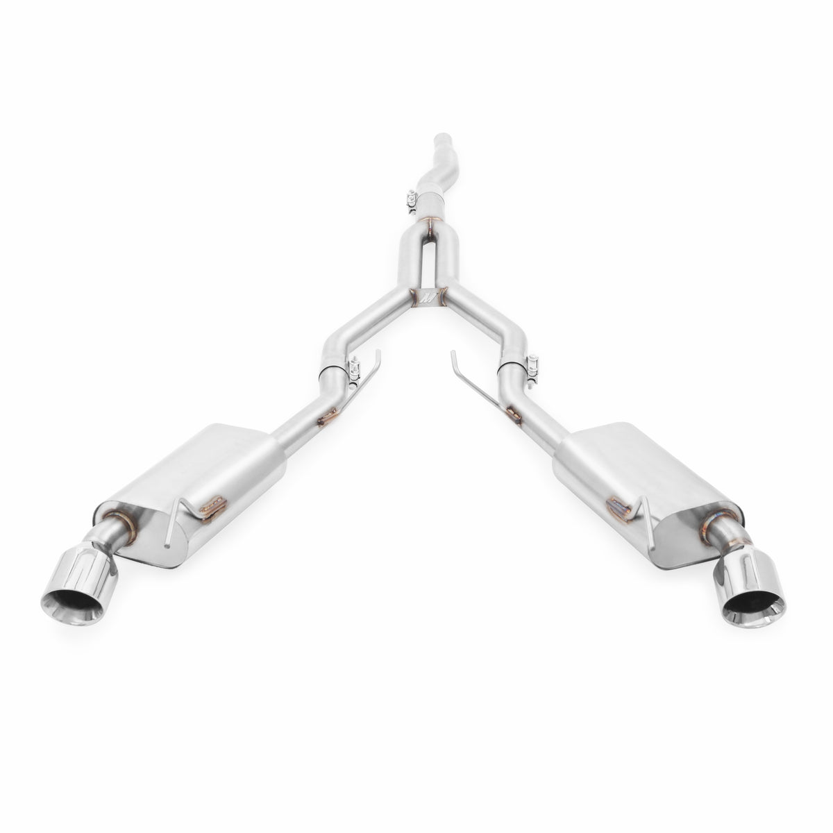 Mishimoto 2015-2016 Ford Mustang 2.3L EcoBoost Stainless Steel Cat-Back Exhaust - MMEXH-MUS4-15 for 2015-2021 Ford Mustang - 