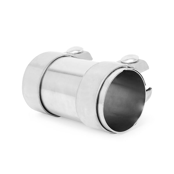 Mishimoto 2015+ Ford Mustang GT X Pipe - MMEXH-MUS8-15XP for 2015-2026 Ford Mustang - angle view