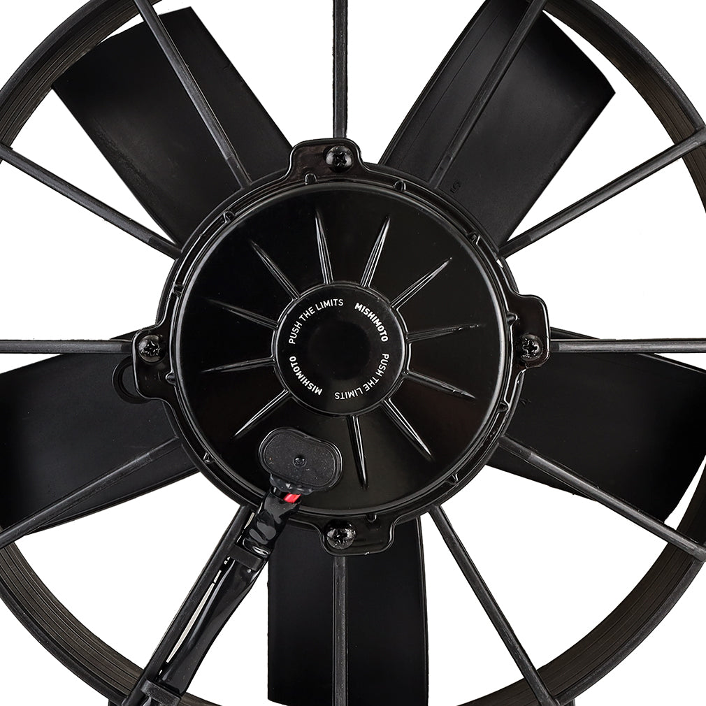 Mishimoto 10 Inch Race Line High-Flow Electric Fan - MMFAN-10HD by Mishimoto - angle view