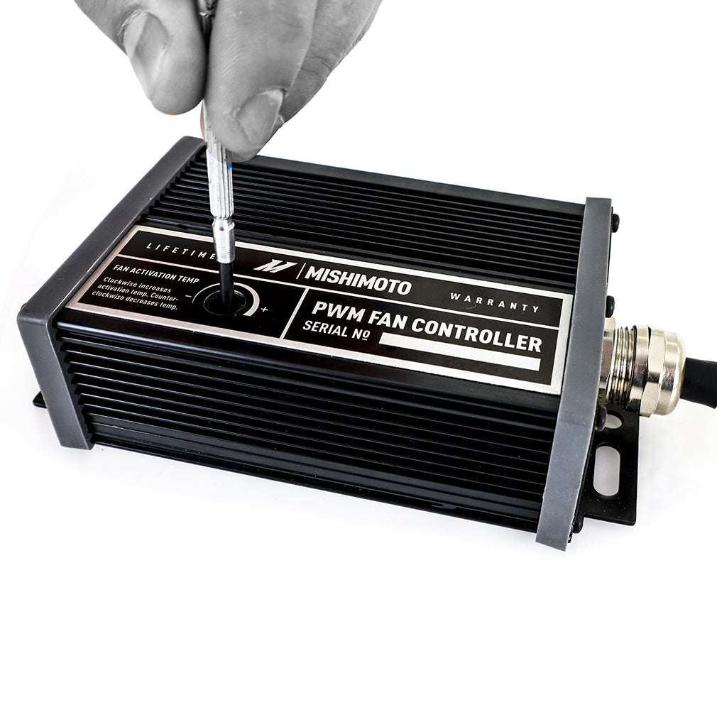 Mishimoto Pulse Width Modulation Fan Controller - Black - MMFAN-PWM-UBK by Mishimoto - detail view