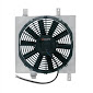 Mishimoto 90-96 Nissan 300ZX Turbo Aluminum Fan Shroud Kit - MMFS-300ZX-90T for 1990-1996 Nissan 300ZX - angle view