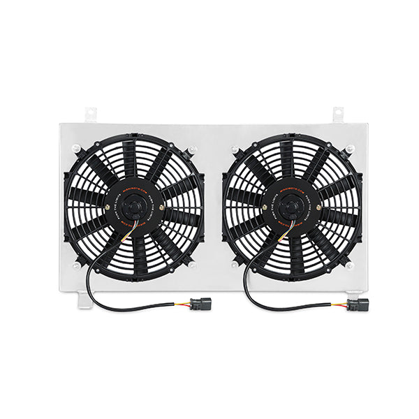 Mishimoto 06+ Honda Civic SI Aluminum Fan Shroud Kit - MMFS-CIV-06SI for 2006-2011 Honda Civic Si - angle view
