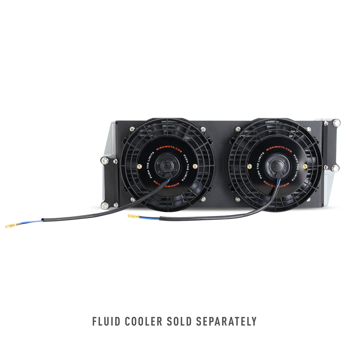 Mishimoto Universal 17in. Heavy-Duty Oil Cooler Fan Shroud - Micro Wrinkle Black - MMFS-HDOC-17 by Mishimoto - alternate view