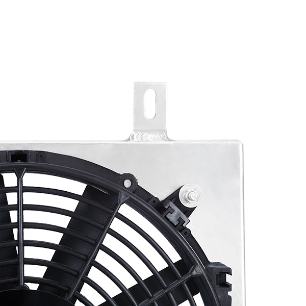 Mishimoto 94-01 Acura Integra Aluminum Fan Shroud Kit - MMFS-INT-94 for 1994-2001 Acura Integra - installed view