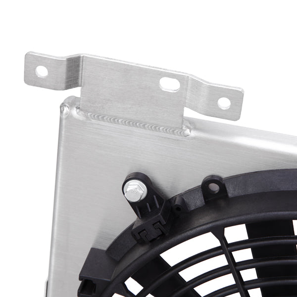 Mishimoto 08-15 Subaru WRX / STi Plug-N-Play Aluminum Fan Shroud Kit - MMFS-STI-08P for 2008-2014 Subaru Impreza - detail vie