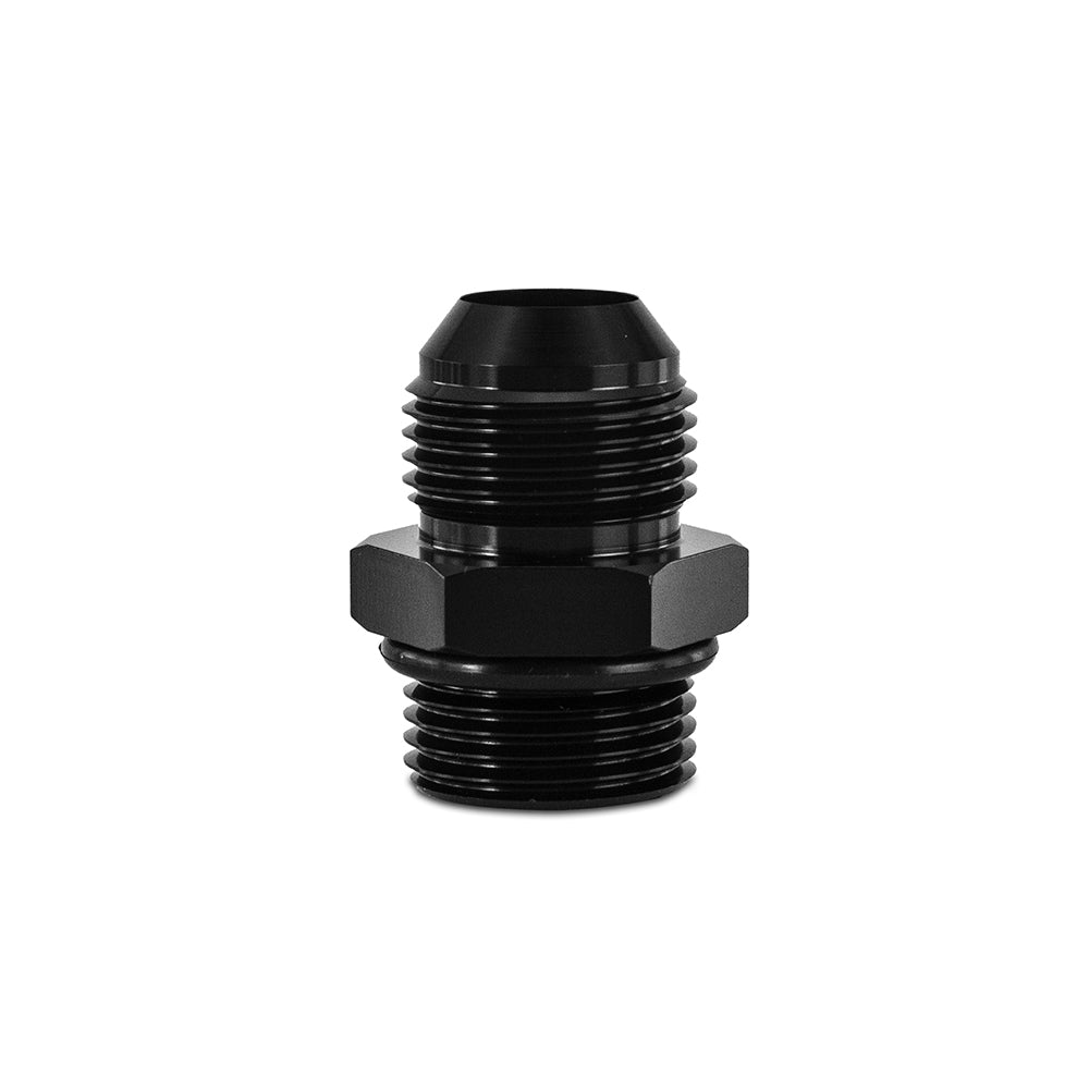 Mishimoto -16ORB to -12AN Aluminum Fitting Black - MMFT-16ORB-12BK