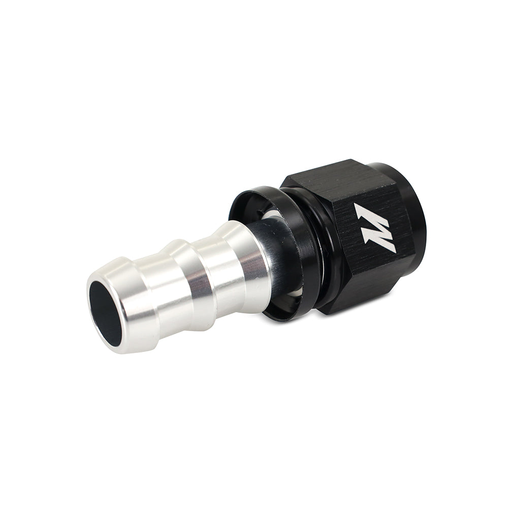 Mishimoto Straight Push Lock Fitting - 10AN - MMFT-PL-10S by Mishimoto - angle view