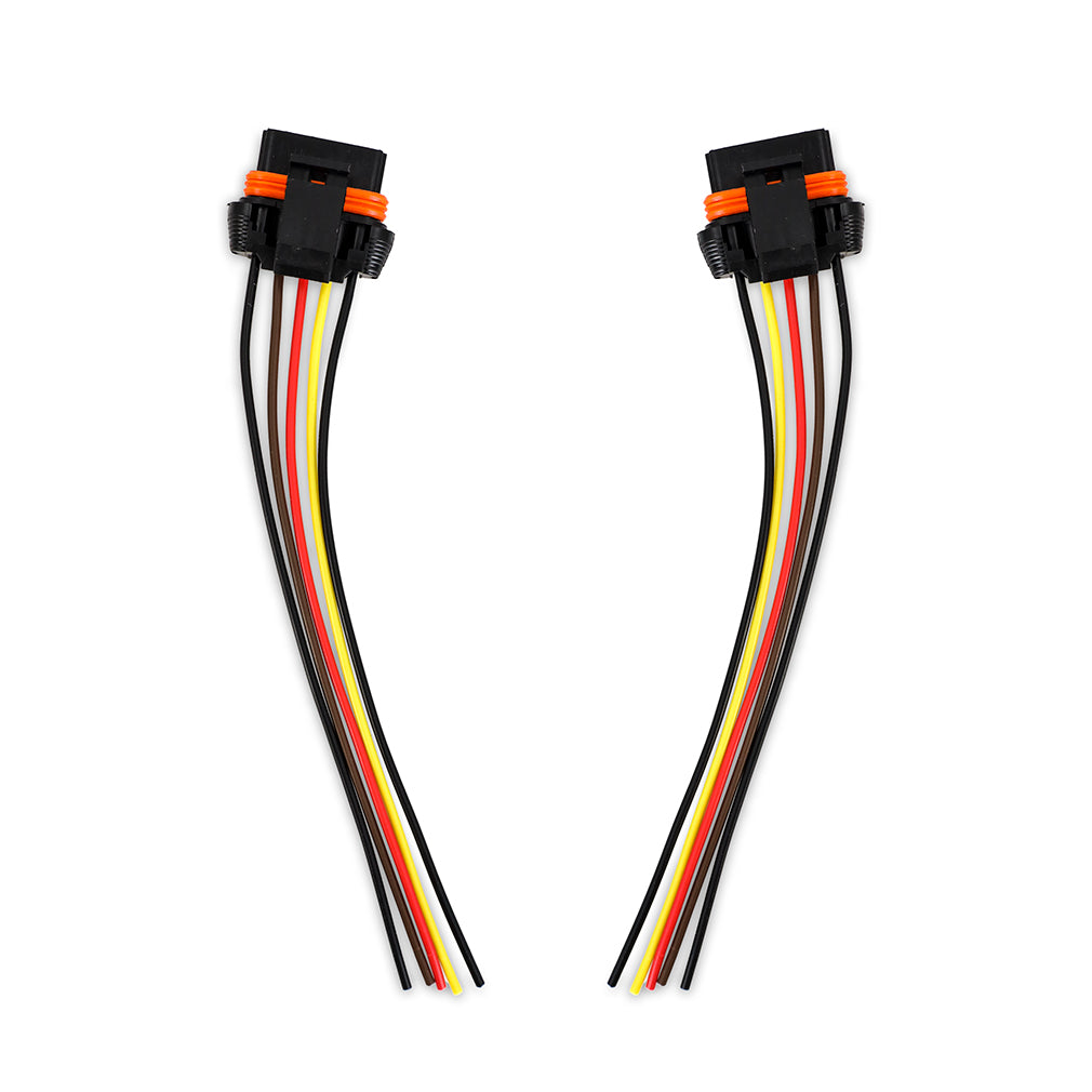 Mishimoto 1994-1997 Ford 7.3L Powerstroke Glow Plug Harness & Gasket - MMGH-F2D-94 for 1994-1997 Ford E 350 - angle view