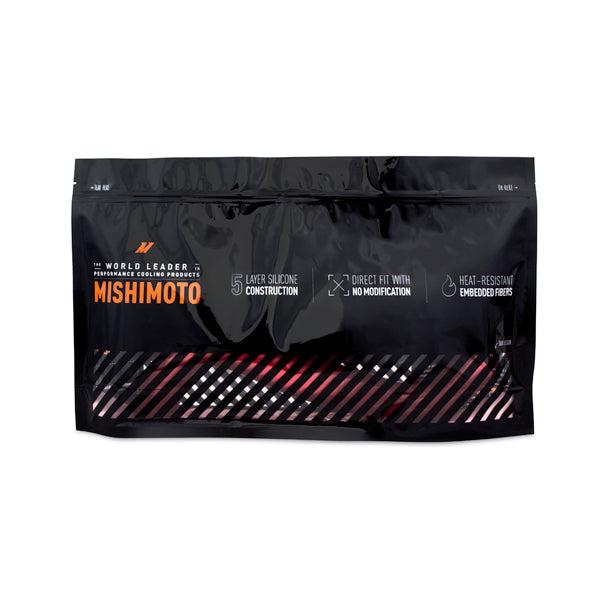 Mishimoto 03-06 Nissan 350Z Black Air Intake Hose Kit - MMHOSE-350Z-03IHBK for 2003-2007 INFINITI G - rear view