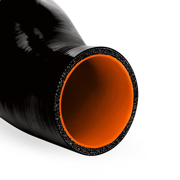 Mishimoto 2016+ Chevrolet Camaro 2.0T Silicone Induction Hose - Black - MMHOSE-CAM4-16IHBK for 2016-2023 Chevrolet Camaro - a
