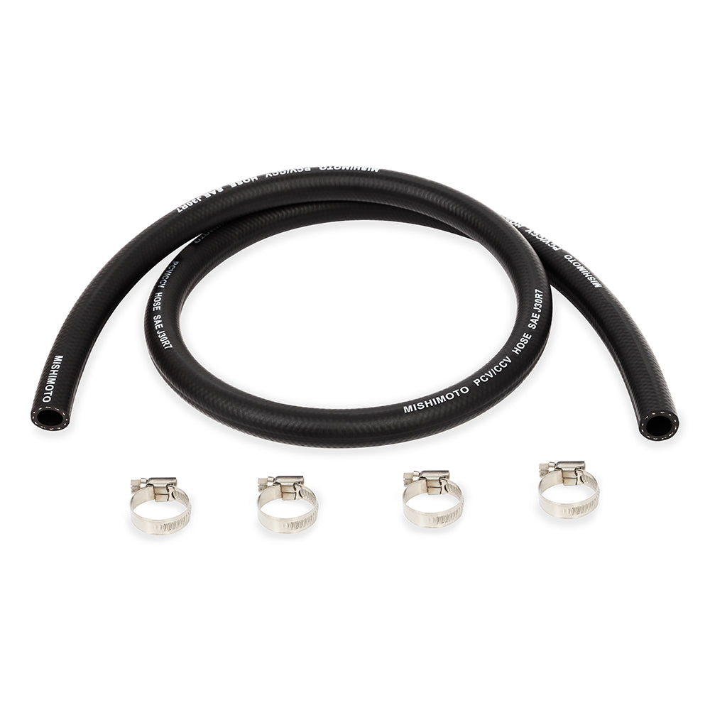 Mishimoto 1/2in x 6ft Hose w/ 4 Clamps - MMHOSE-CC12-6