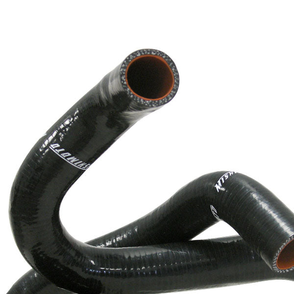 Mishimoto 06+ Honda Civic SI Black Silicone Hose Kit - MMHOSE-CIV-06BK for 2006-2011 Honda Civic Si - angle view