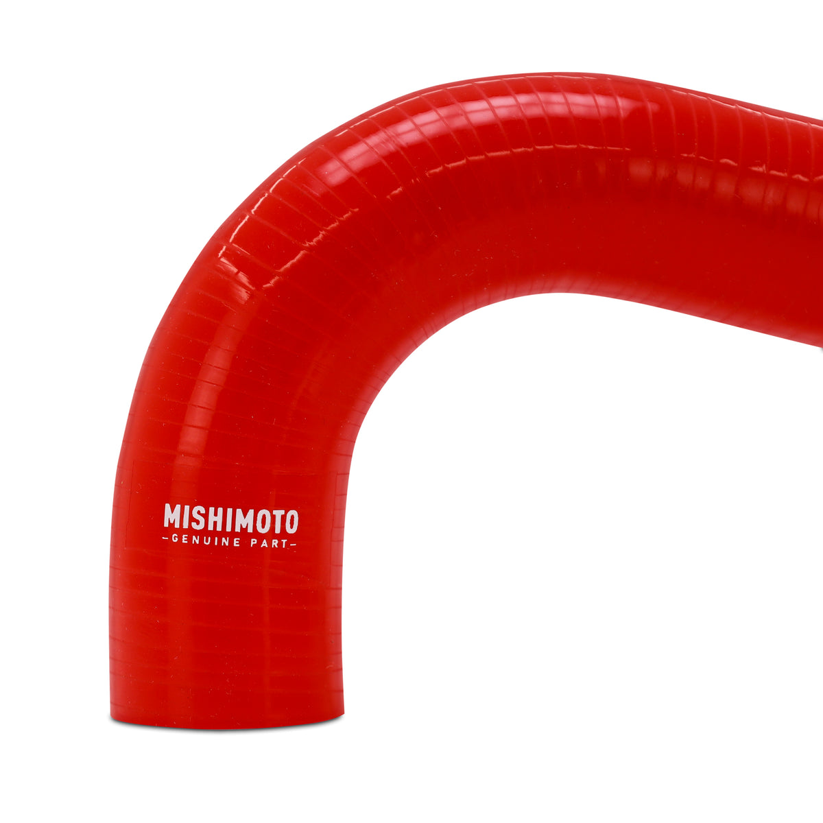 Mishimoto 12-15 Honda Civic Si Silicone Hose Kit - Red - MMHOSE-CIV-12SIRD for 2012-2015 Honda Civic - installed view