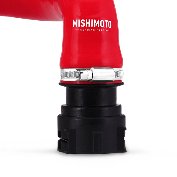 Mishimoto 99-06 BMW E46 Non-M Red Silicone Hose Kit - MMHOSE-E46-NONMRD for 1999-2006 BMW 3 Series - installed view