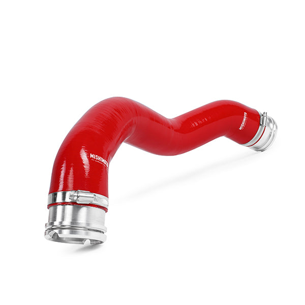Mishimoto 08-10 Ford 6.4L Powerstroke Coolant Hose Kit (Red) - MMHOSE-F2D-08RD for 2016-2020 Chevrolet Camaro - angle view