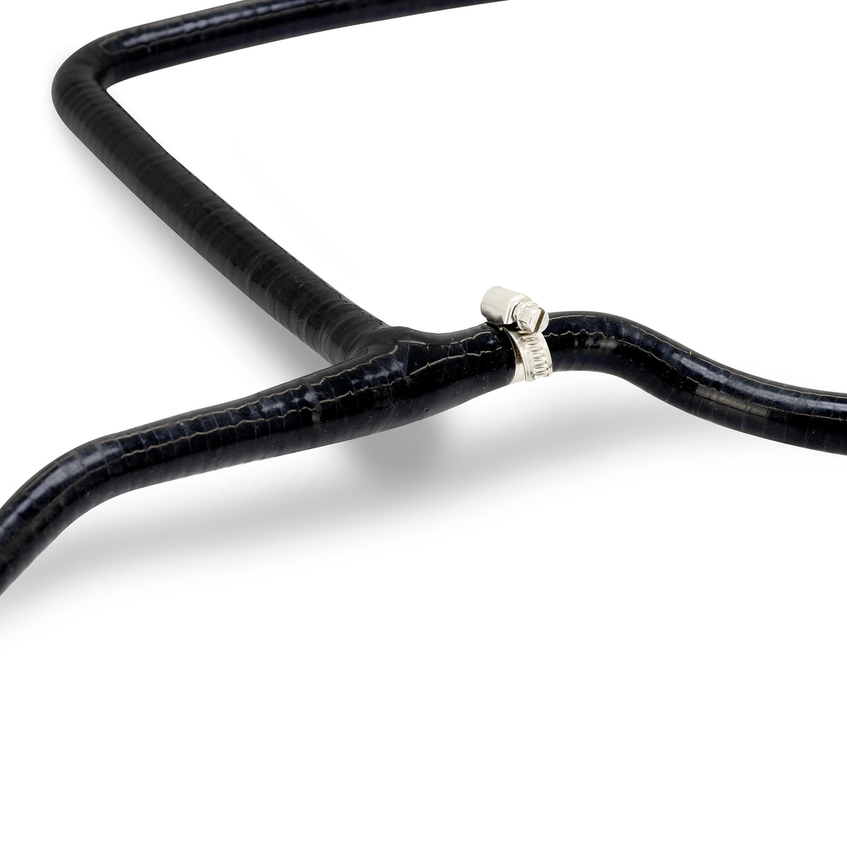 Mishimoto 15-16 Ford 6.7L Powerstroke Coolant Overflow Hose - MMHOSE-F2D-15OV for 2015-2016 Ford F 250 - installed view