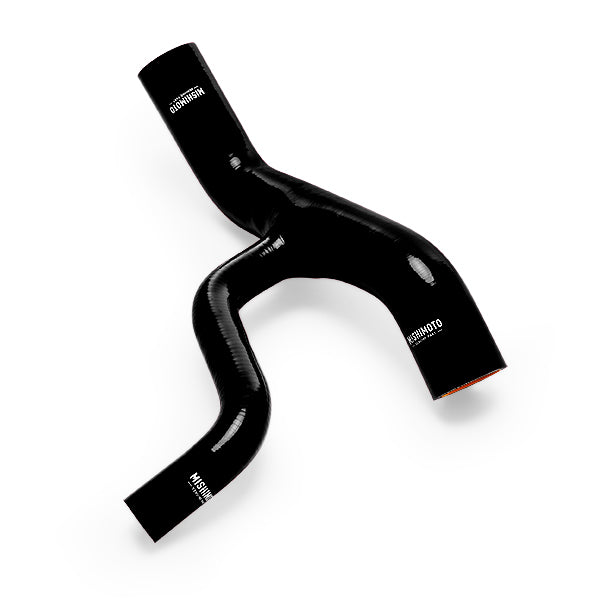 Mishimoto 98-04 Ford F-150 4.6L Black Silicone Radiator Hose Kit - MMHOSE-F46-98BK for 1998-2003 Ford F 150 - angle view