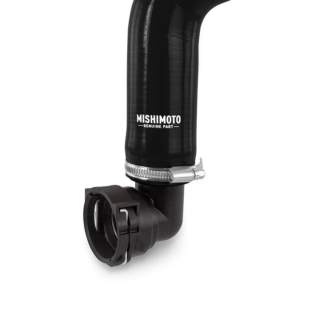 Mishimoto 11-14 Ford F-150 5.0L V8 Radiator Hose Kit - Black - MMHOSE-F50-11BK for 2011-2014 Ford F 150 - angle view