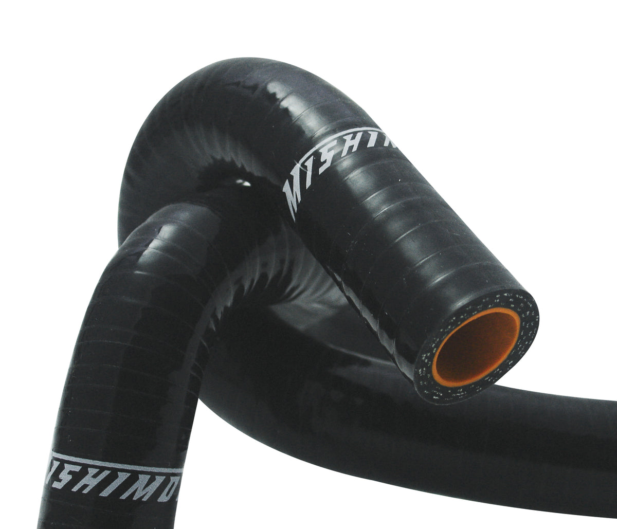 Mishimoto 90-91 Mazda Miata Black Silicone Heater Hose Kit - MMHOSE-MIA-90HHBK for 1990-1991 Mazda Miata - angle view