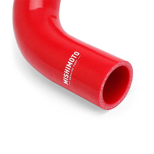 Mishimoto 2011+ Mopar LX Chassis 5.7L V8 Red Silicone Hose Kit - MMHOSE-MOP57-11RD for 2011-2020 Dodge Challenger - angle vie