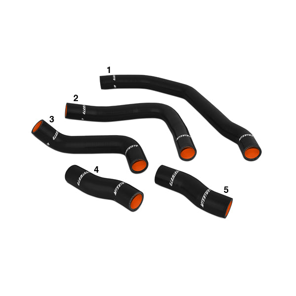 Mishimoto 90-99 Toyota MR2 Turbo Black Silicone Hose Kit - MMHOSE-MR2-90BK for 2016-2020 Chevrolet Camaro - angle view